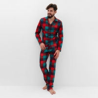 Пижама мужская KAFTAN Xmas mood, размер 48