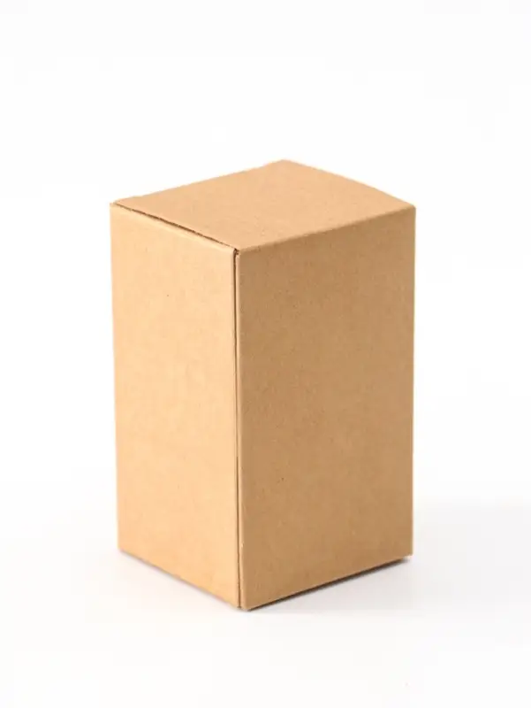 Коробка складная крафт 5,3х4,8х8,8 см