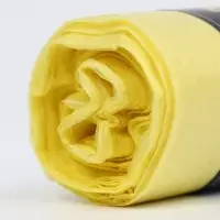 Мешки для мусора в рулоне ароматизированные UpakLand 120 л, лимон ПНД, толщина 20 мкм, 10 шт.