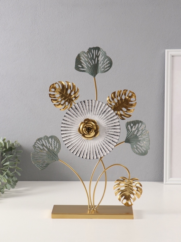 Сувенир металл  Сувенир металл "Тропический букет" 8,2х30,5х45 см