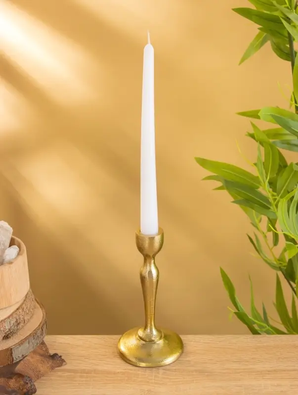 Подсвечник  Подсвечник "Голди" алюминий 16 см, цв. золото