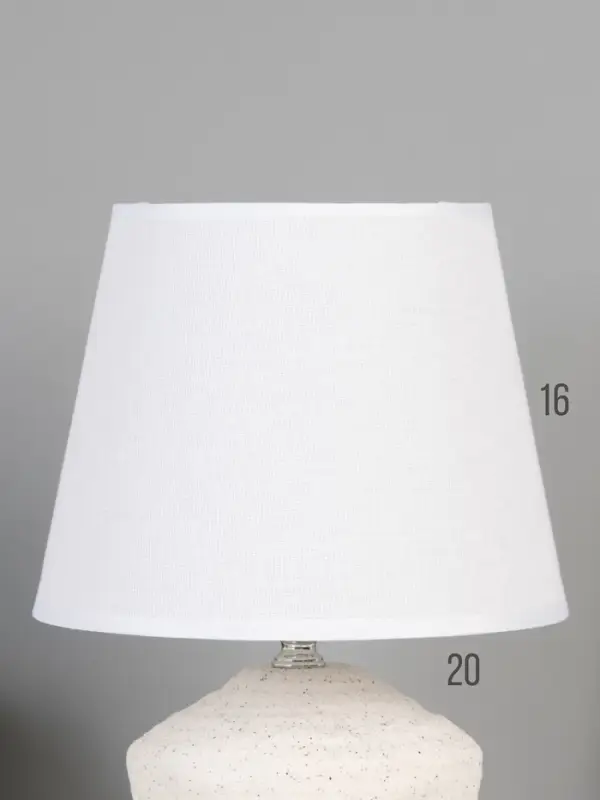 Лампа настольная Лампа настольная "Песочные замки" 1х40Вт Е14 белый 21х21х32 см RISALUX