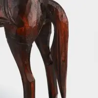 Сувенир интерьерный &laquo;Лошадка-качалка&raquo;, 42&times;12&times;43 см, дерево, коричневый