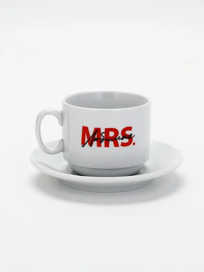 Чайная пара &laquo;Миссис&raquo;, 220 мл