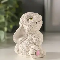 Статуэтка "Кролик сидит" 7х5х6,5см, серый