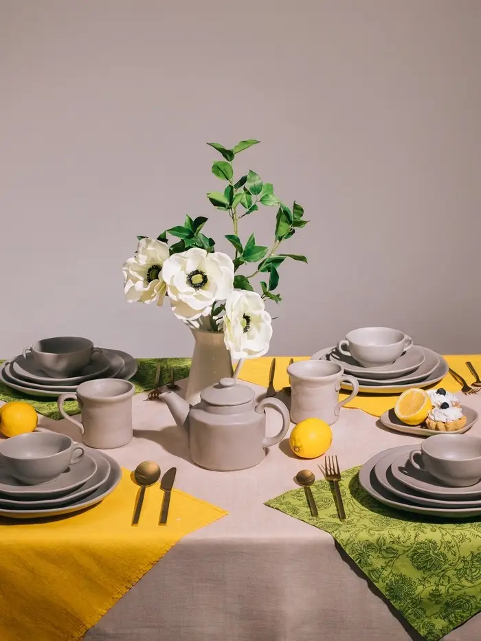 Кружка Magistro Potter, 350 мл, фарфор, светло-серый