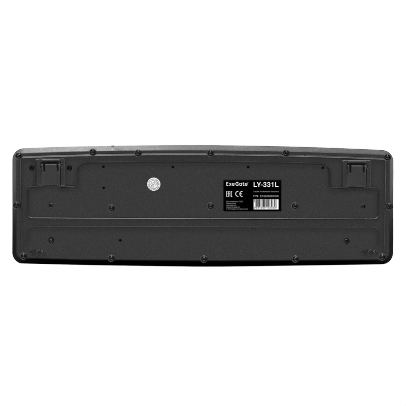 Клавиатура ExeGate LY-331L черный USB Color box