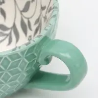 Кружка керамическая &laquo;Листья&raquo;, 290 мл