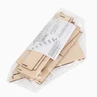 Подставка под открытки 10 ячеек по 10.8 см, 23.5&times;23&times;25 см, толщина 3 мм, бежевая