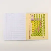 Набор тетрадей А5, 48 л "Шрифты" биология, физика, химия