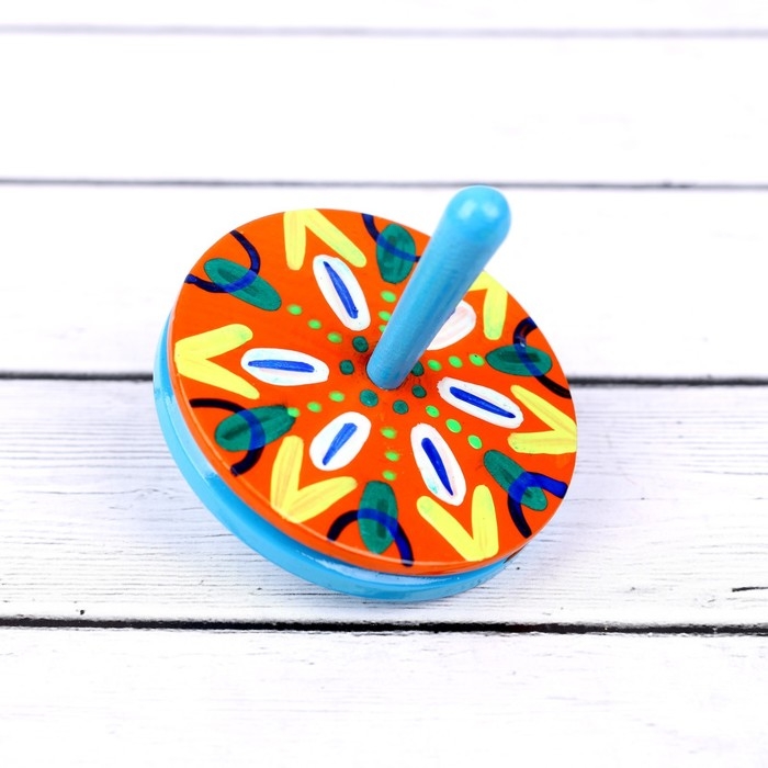 Волчок двойной большой Волчок двойной большой "Расписной", МИКС