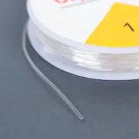 Нить резинка для бисероплетения, 1 мм, 6 м