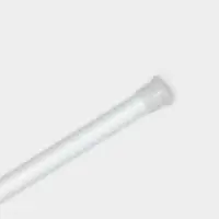 Карниз универсальный, раздвижной 70-120 см, белый