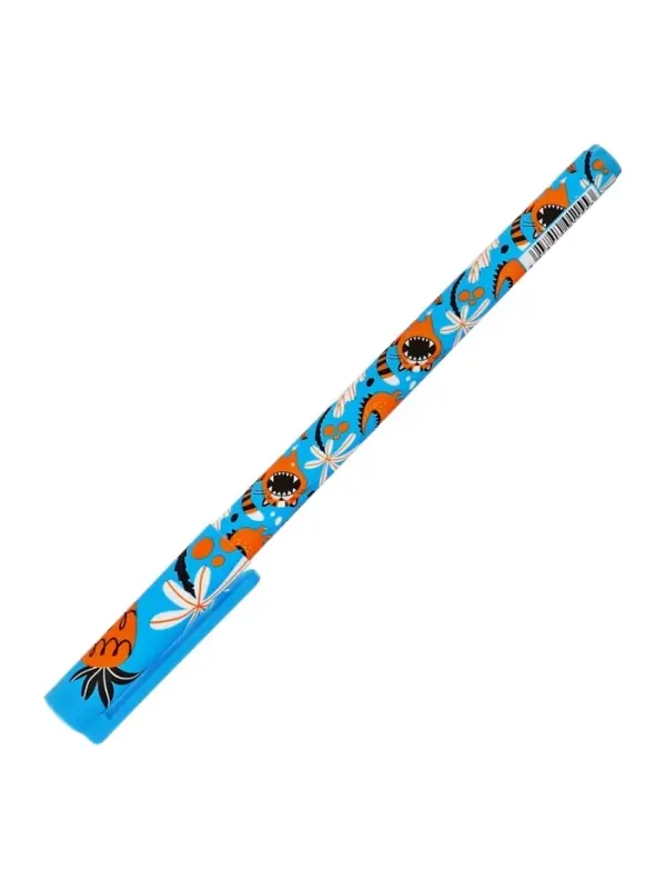 Ручка шариковая масляная 0.7 мм, корпус софттач с рисунком «Vinson» синяя Ручка шариковая масляная 0.7 мм, корпус софттач с рисунком «Vinson» синяя