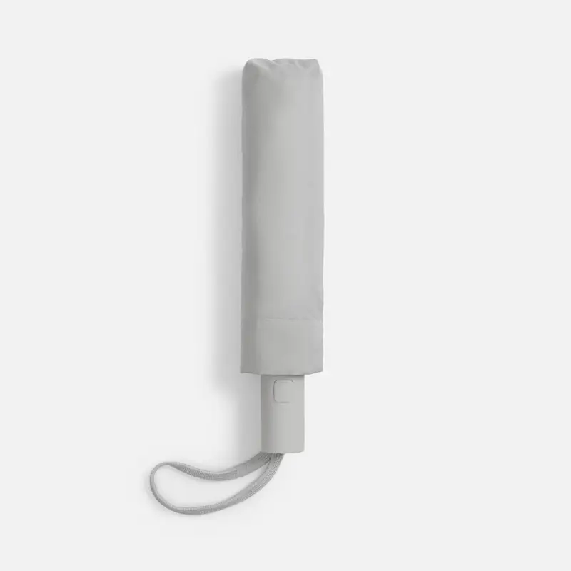 Зонт складной Cloudex, светло-серый