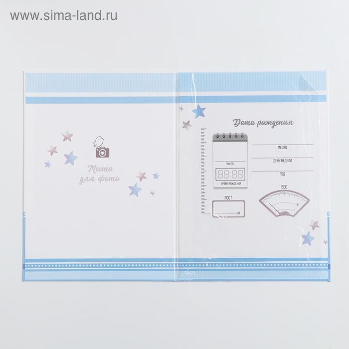 Папка для свидетельства о рождении «Слоник», для мальчика, А4 Папка для свидетельства о рождении «Слоник», для мальчика, А4