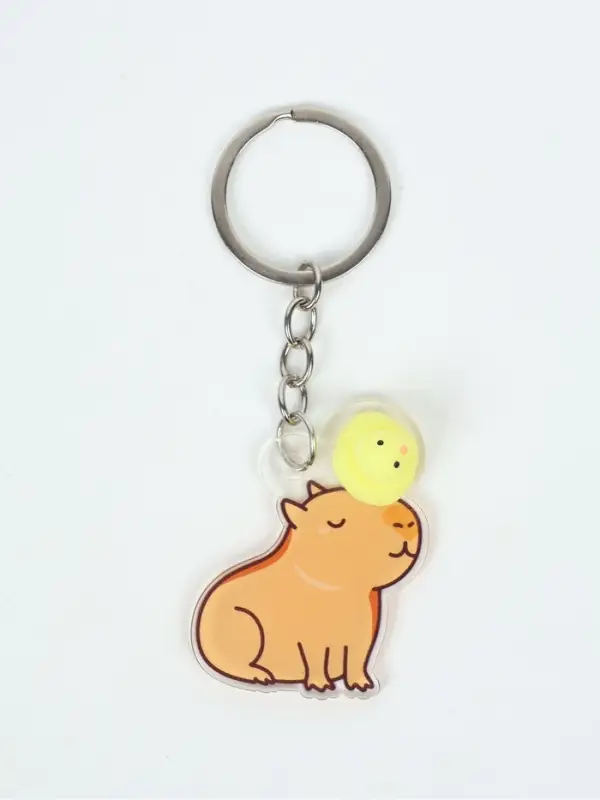 Брелок мялка для ключей "Капибара"