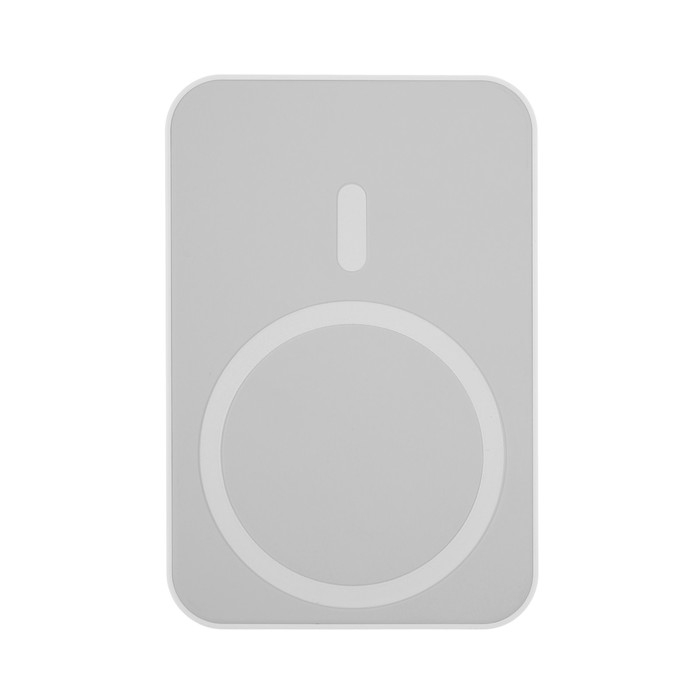 Внешний аккумулятор Luazon CRR-34, 10000 мАч, 5 W, с функцией MagSafe, Lightning, белый Внешний аккумулятор Luazon CRR-34, 10000 мАч, 5 W, с функцией MagSafe, Lightning, белый