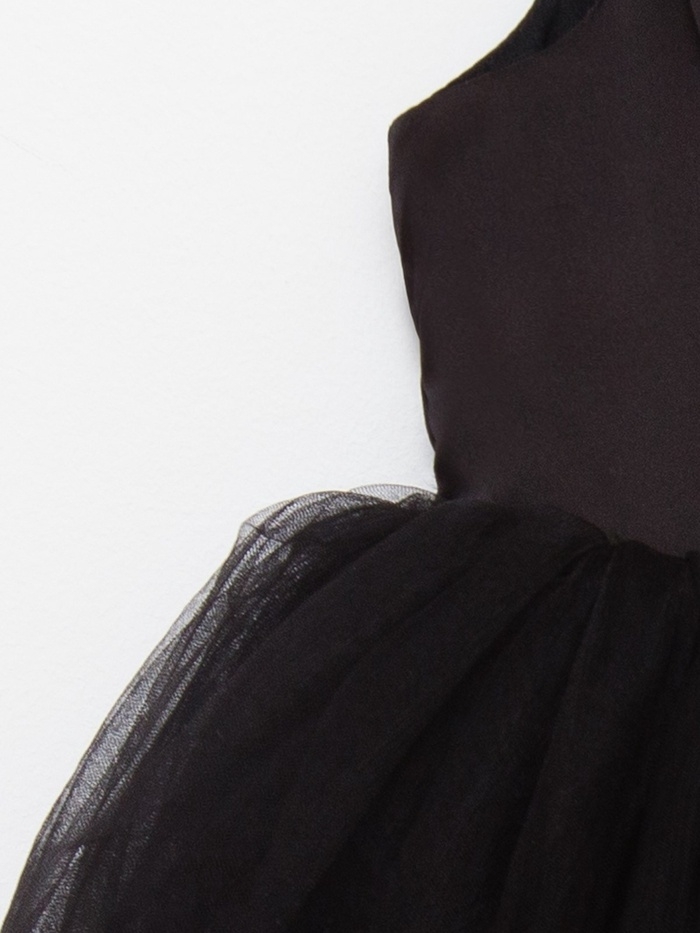 Платье нарядное детское MINAKU: PartyDress цвет чёрный, рост 116