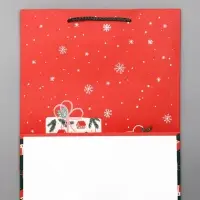 Пакет подарочный новогодний ламинированный, «Подарки на Новый Год» , 26×12×32 см Пакет подарочный новогодний ламинированный, «Подарки на Новый Год» , 26×12×32 см