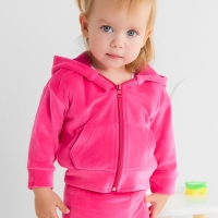 Толстовка Крошка Я Plushy, р. 92-98, фуксия