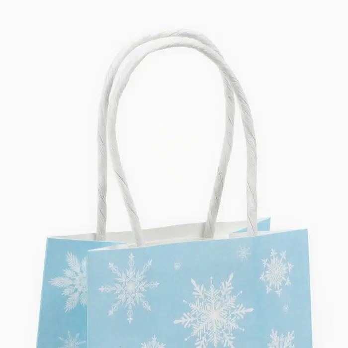 Пакет подарочный новогодний «С Новым годом», снежинки, белый крафт, 15 х 10 х 6 см Пакет подарочный новогодний «С Новым годом», снежинки, белый крафт, 15 х 10 х 6 см