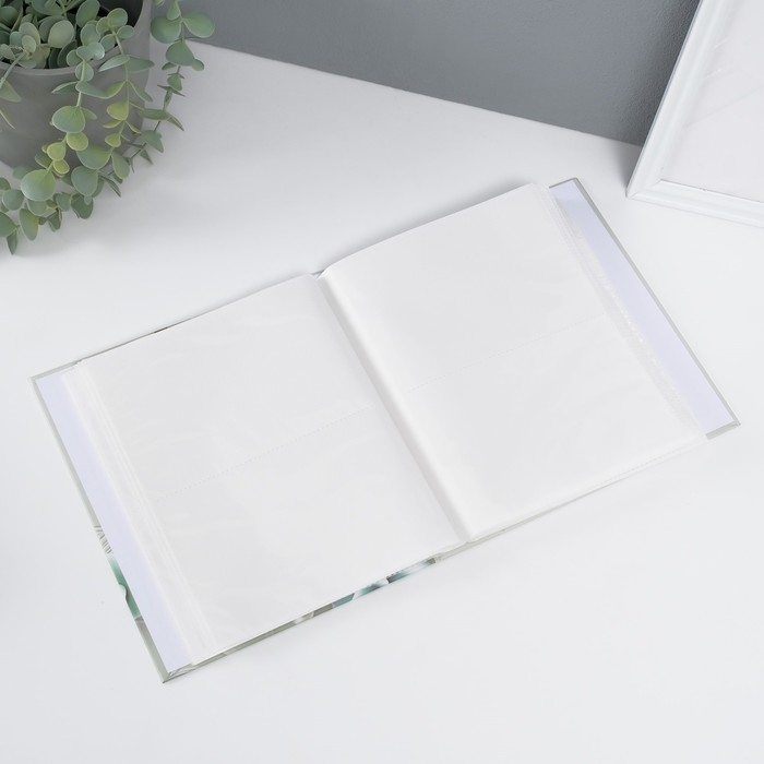 Фотоальбом на 80 фото 10х15 см Фотоальбом на 80 фото 10х15 см "Мраморная роза" в коробке МИКС 5,3х19х23 см