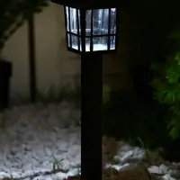 Садовый светильник на солнечной батарее &laquo;Фонарик&raquo;, 1 LED, свечение белое
