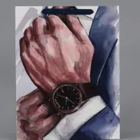 Пакет подарочный вертикальный &laquo;Бизнесмен&raquo;, 18&times;23&times;10 см