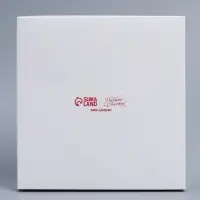 Коробка кондитерская для муссовых пирожных &laquo;Подарок&raquo;, 17.8&times;17.8&times;6.5 см