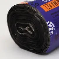 Мешки для мусора 120 л, 12 мкм, ПНД, 50 шт, цвет черный