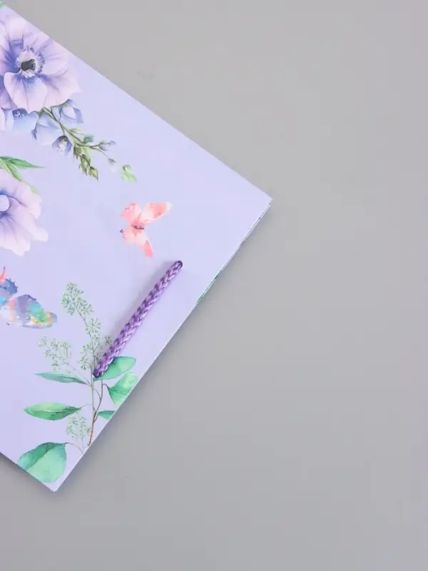 Пакет подарочный ламинированный "Цветочная радость", 18 х 22,3 х 10 см