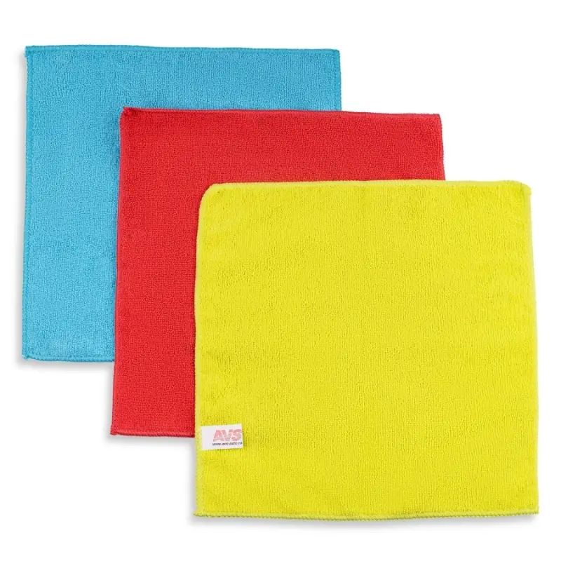 04 Набор салфеток для комплексного ухода AVS MF-6102 (микроф.- 3шт, 30х30см)