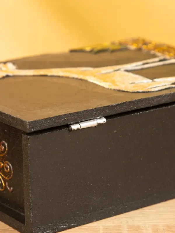 Шкатулка "Жираф" 19х15х7 см, МДФ