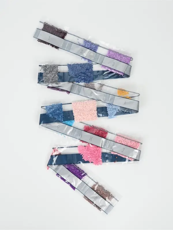 Алмазная мозаика с полным заполнением на холсте &laquo;Драгоценный единорог&raquo;, 30&times;40 см