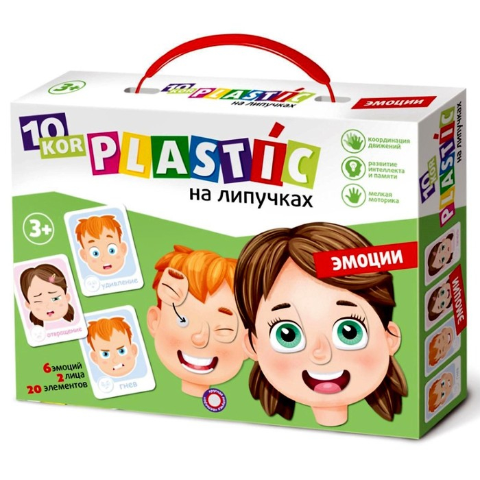 Настольная игра на липучках «Эмоции» Настольная игра на липучках «Эмоции»