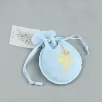 Мешочек подарочный замшевый &laquo;Цветы&raquo;, тиснение, 9&times;12 см &plusmn; 1.5 см