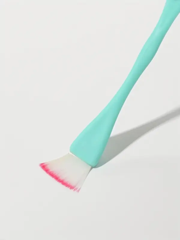 Кисть для масок, двусторонняя, с лопаткой, 15.5 (&plusmn;1) см, МИКС