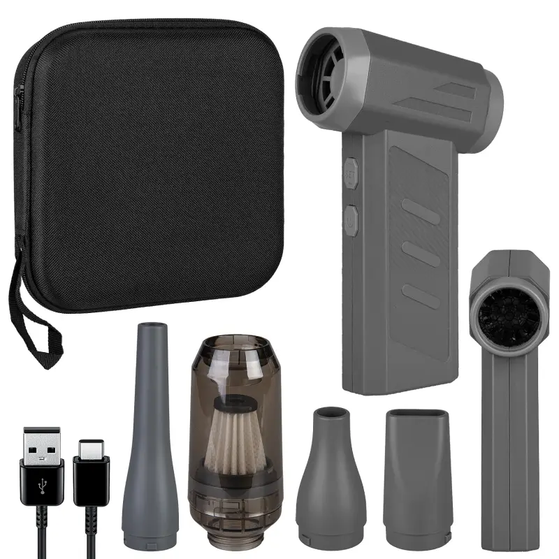 Турбовентилятор + пылесос 2 в1 TL4810-K серый (24шт/кор) Турбовентилятор + пылесос 2 в1 TL4810-K серый (24шт/кор)