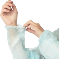 Халат ЕВРО н/с, рукав рез, дл.140 см, р.52-54 пл.25, 5шт/уп Инмедиз