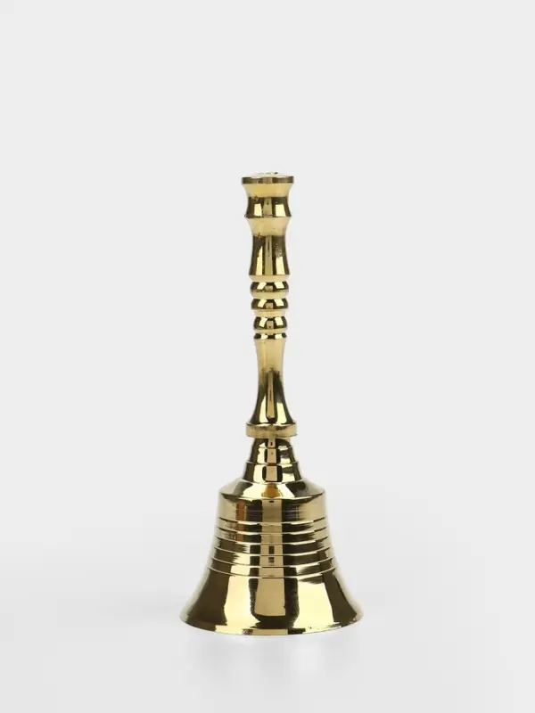 Колокол &laquo;Антик. Кольца&raquo;, 12 см, латунь