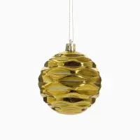 Ёлочные игрушки набор 16 шт. &laquo;Ярмарка волшебства&raquo; 8 см, золото