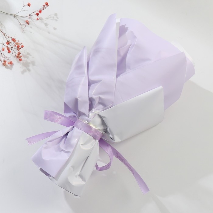 Букет из мыльных лепестков Букет из мыльных лепестков "Сиреневый туман" 11х8х25 см