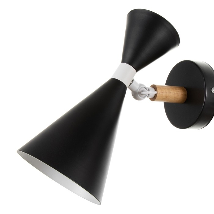 Бра "Камертаб" Е27 40Вт черный 15х12х24 см