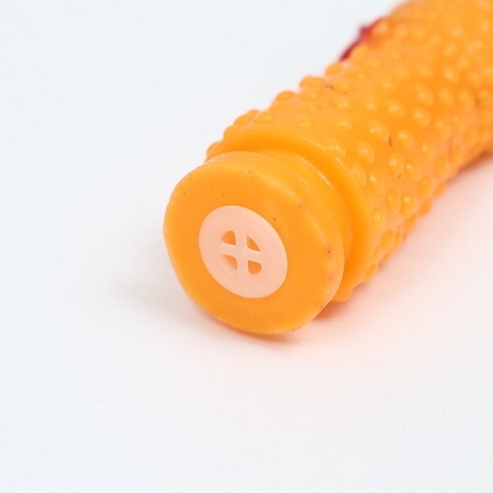 Игрушка пищащая Игрушка пищащая "Курица пират" для собак, 16,5 см, жёлтая