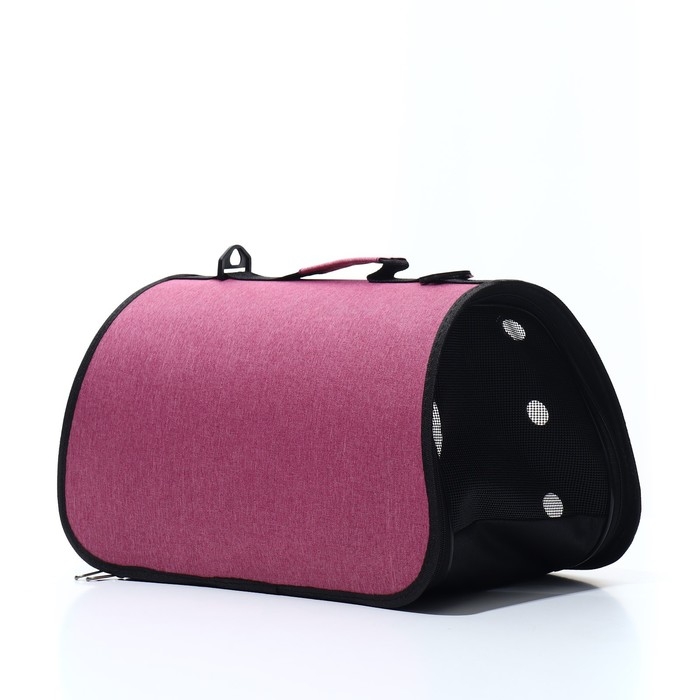 Сумка-переноска для животных с окном, бордовая, 40 х 26 х 26 см Сумка-переноска для животных с окном, бордовая, 40 х 26 х 26 см