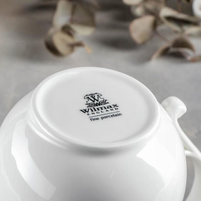 Кувшин фарфоровый Wilmax, 1,6 л, цвет белый Кувшин фарфоровый Wilmax, 1,6 л, цвет белый