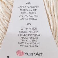 Пряжа "Jeans" 55% хлопок, 45% акрил 160м/50гр (05 св.бежевый)