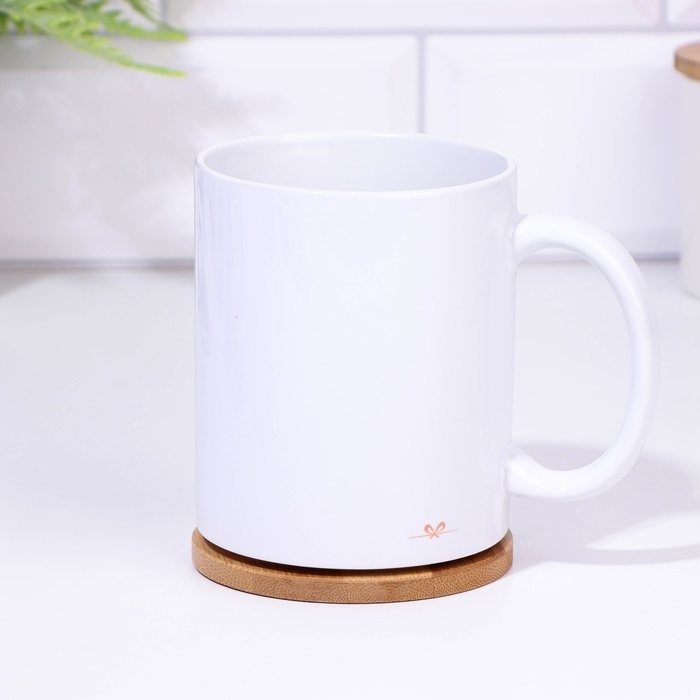 Кружка чайная керамическая Кружка чайная керамическая "Я не грустная" 320 мл