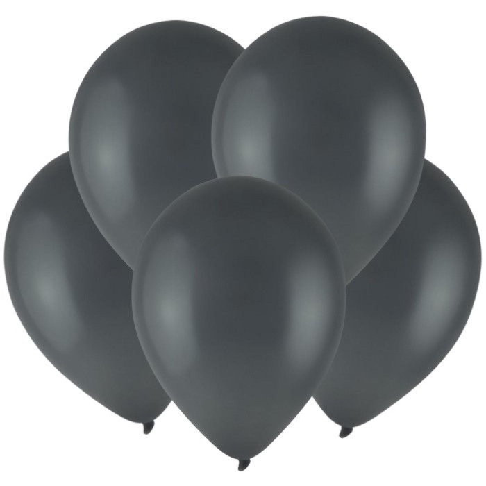 Шар латексный 12 Шар латексный 12", цвет графитовый, набор 100 шт.